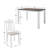 5-piece 48" Rectangular Dining Table Set-132841906-134281248
