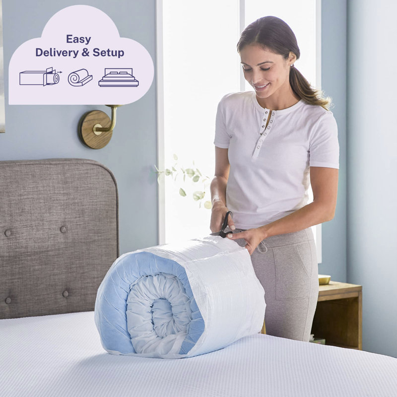 Surmatelas en mousse viscoélastique gélifiée Sleep Innovations, Grand