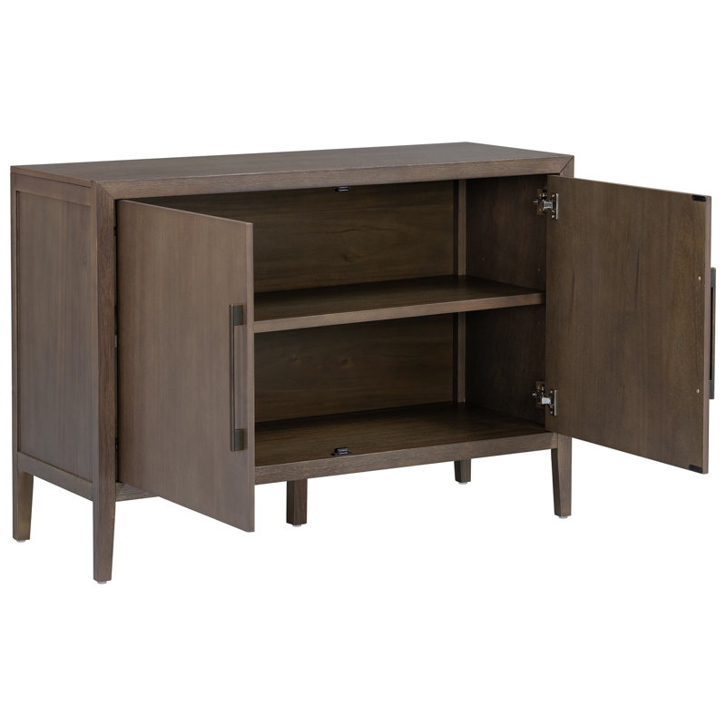 Buffet de ferme 47,25 po avec 2 portes Alvieri, Brun