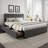 Candler Modern Bed With 4 Storage Drawers And Headboard, Velvet Upholstered Platform Bed, Sturdy Metal & Wooden Slats Support, No Box Spring Needed, Easy Assembly-2000677983-2000677987