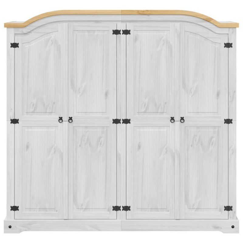 18-2 194cm Mafra Wardrobe, White