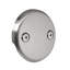 Sch. Drain de baignoire 40 "1-1 / 2" en PVC avec trop-plein deux trous-37150059