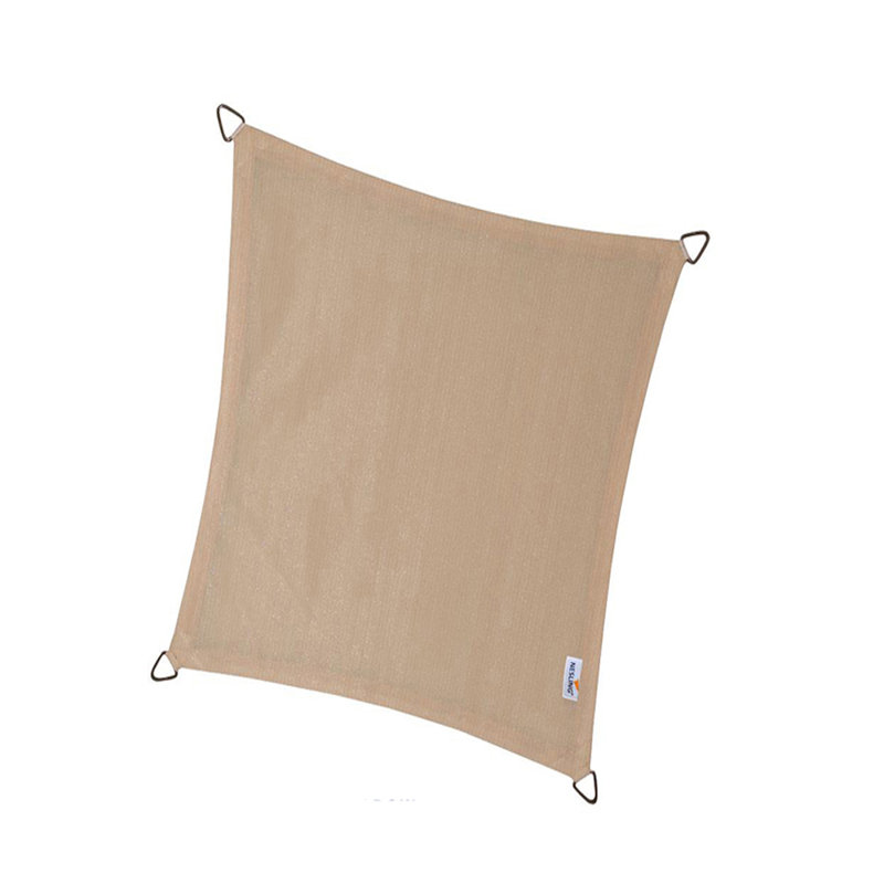 Nesling 3m x 4m Rectangular Shade Sail, Off White
