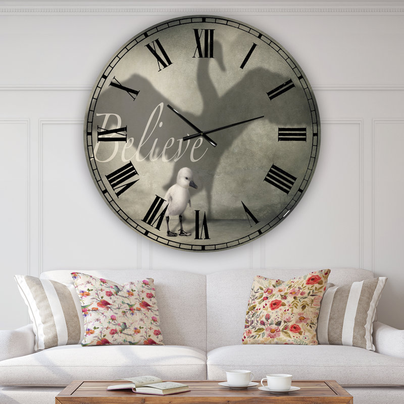 Horloge murale Believe Shadow IV - Large Cottage, Moyen