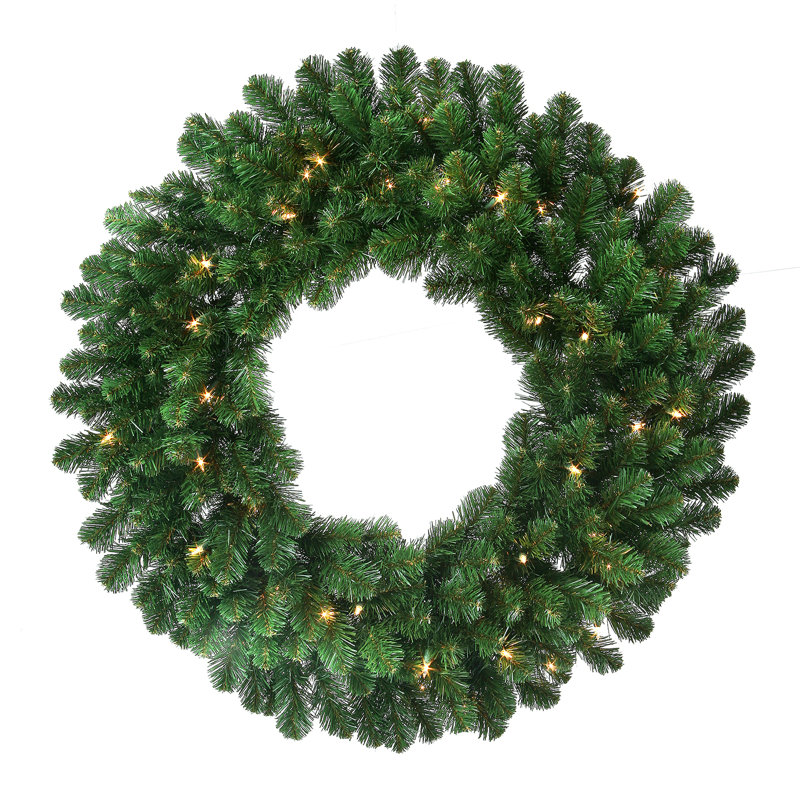 Couronne de luxe en PVC et PE, H 36 po x l 36 po x P 4 po