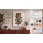 Tiger in Bloom Botanical 1 Piece Wrapped Canvas Wall Art-1196402799-1196402797