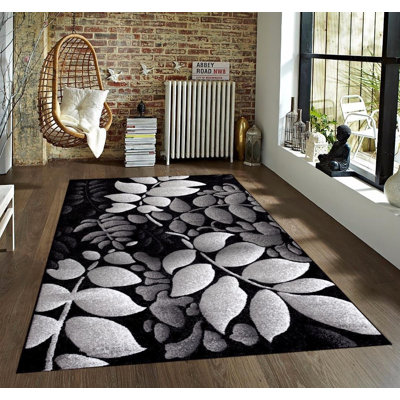 Tapis gris intérieur/extérieur Alanson
