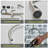 Kitchen Sink Faucet with Pull Down Sprayer 2 Handle 3 in 1 Water Filter Purifier Faucets-106373482
