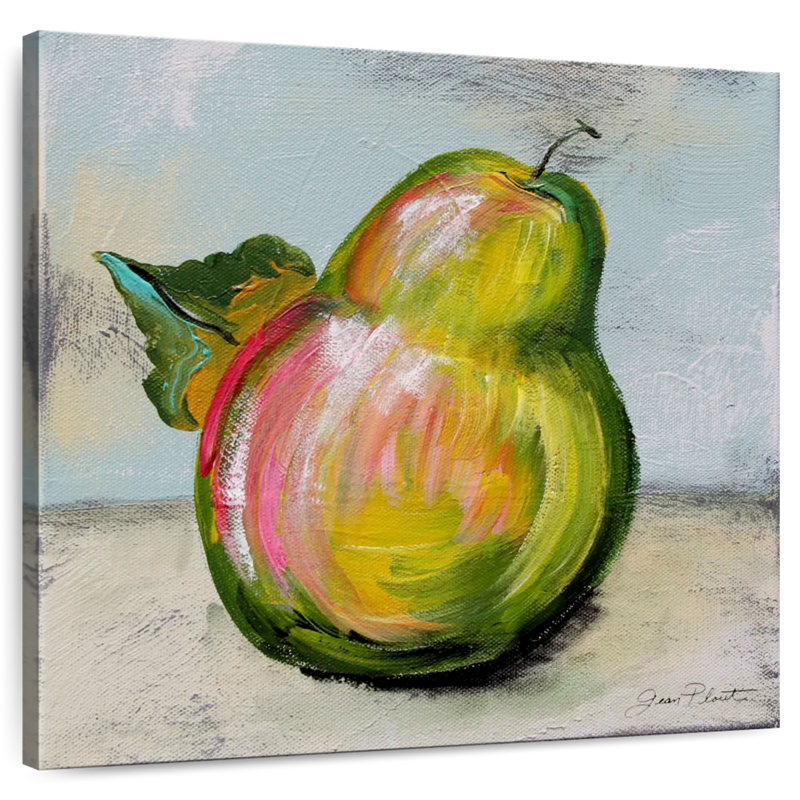 Yarlin - fruit de cuisine abstrait IV, H 24 po x l 24 po