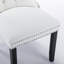 2-Pcs High-End Tufted Contemporary Upholstered Dining Chair Set, Side Chair