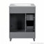 24" Bathroom Vanity Cabinet with Ceramic Sink, 2 Drawers-116858871