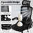 Ergonomic Office Chair, 400 LBS Computer Chairs with Adjustable Lumbar Support, Breathable Mesh Desk Chair, Ergonomic Chair with Thickened Cushion, Comfy Home Office Desk Chair (Black)-1051755833-833227851