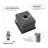 13 Inch Undermount Sink - 13"X15"X9" Undermount Stainless Steel Kitchen Sink 16 Gauge Single Bowl Kitchen Sink 9 Inch Deep Bar/Prep Sink Basin