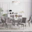 Kazandra 6 - Person Pedestal Dining Set-783204787-783204788-783204744
