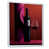 White Floater Framed