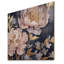 Gard - Décoration murale en bois floral sur bois de pin naturel-109493307