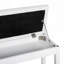 Banc de piano, fauteuil de piano en duo avec coussin rembourré en similicuir et structure en bois, banc à clavier capitonné, blanc-1388205292