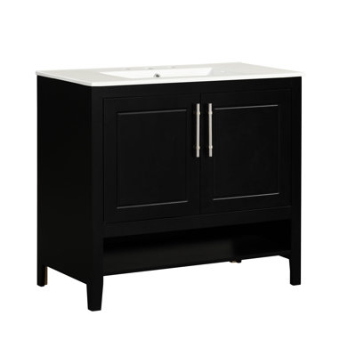 36" Bathroom Vanity With Sink