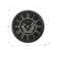 Rond, mécanisme d'engrenage, grande horloge murale-1456307006