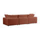 Ellaria 120'' 3 - Piece Modular Upholstered Sofa