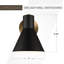 Generation Lighting Towner One-Light Wall/Bath Sconce - Elegant Satin Brass Vanity Fixture