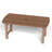  Rectangular HDPE Outdoor Dining Table With Umbrella Hole-1760956367