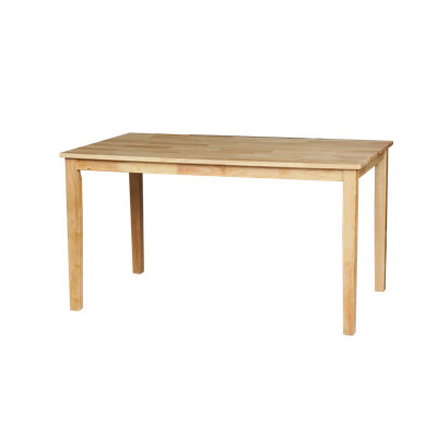Reginald Kurmer 54" Rectangular Solid Wood Dining Room Kitchen Table