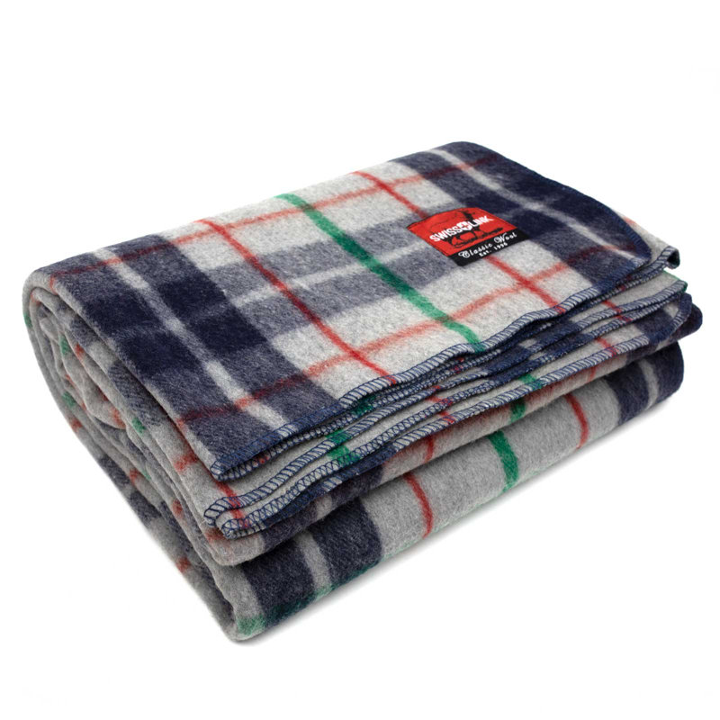 Hand Woven Blanket, Blue
