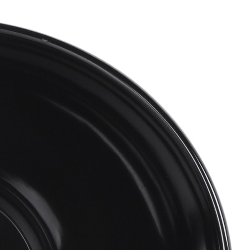 Elite Global Solutions Melamine Serving Bowl, Black