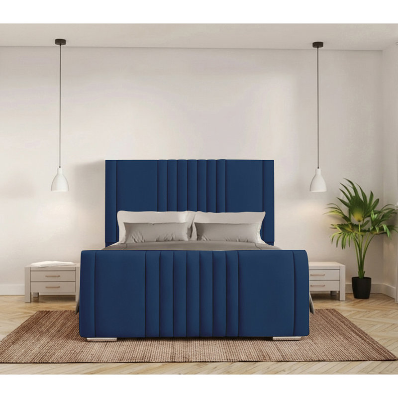 Ganador Upholstered Bed, Single (3'), Parliament