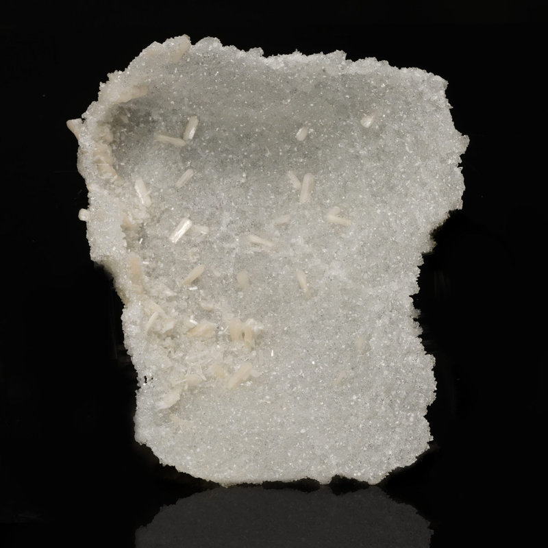 Apophyllite coulé avec stilbite de Pune, Inde