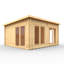 The Optima Tongue & Groove Log Cabin 16x14w