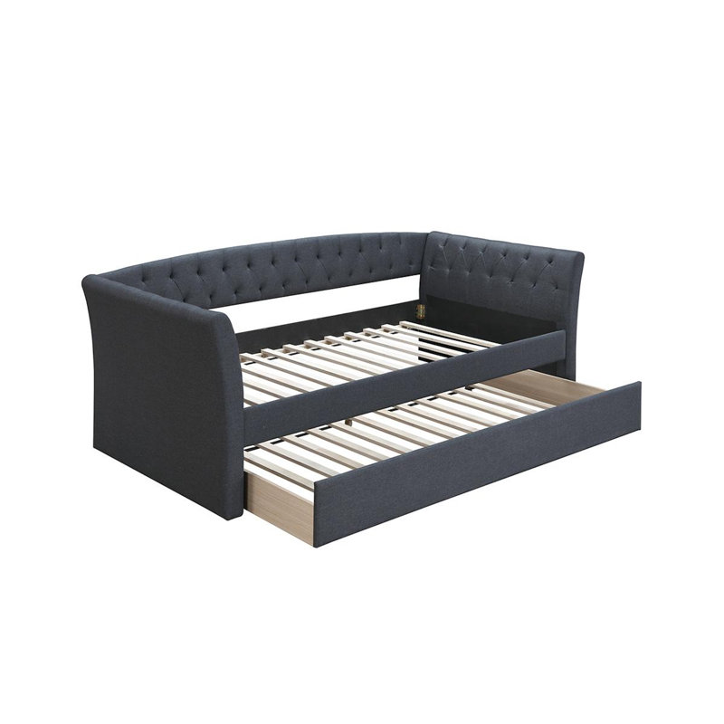 Raseborg Upholstered Daybed, Charcoal
