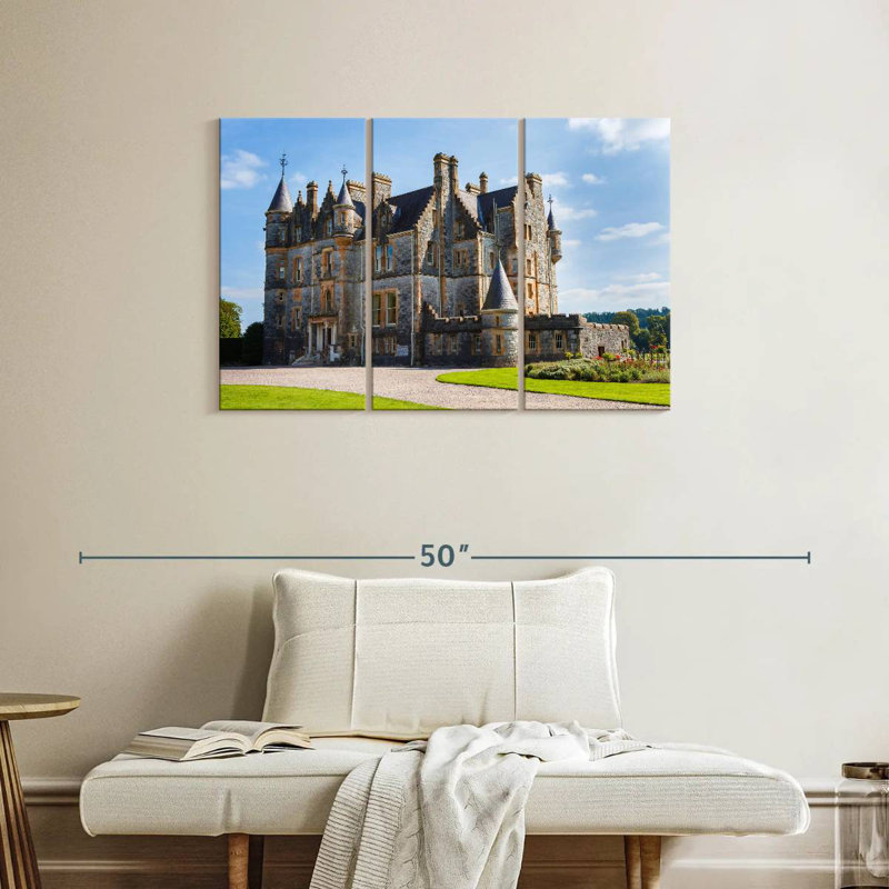 Château R rust Blarney, H 24 po x l 38 po