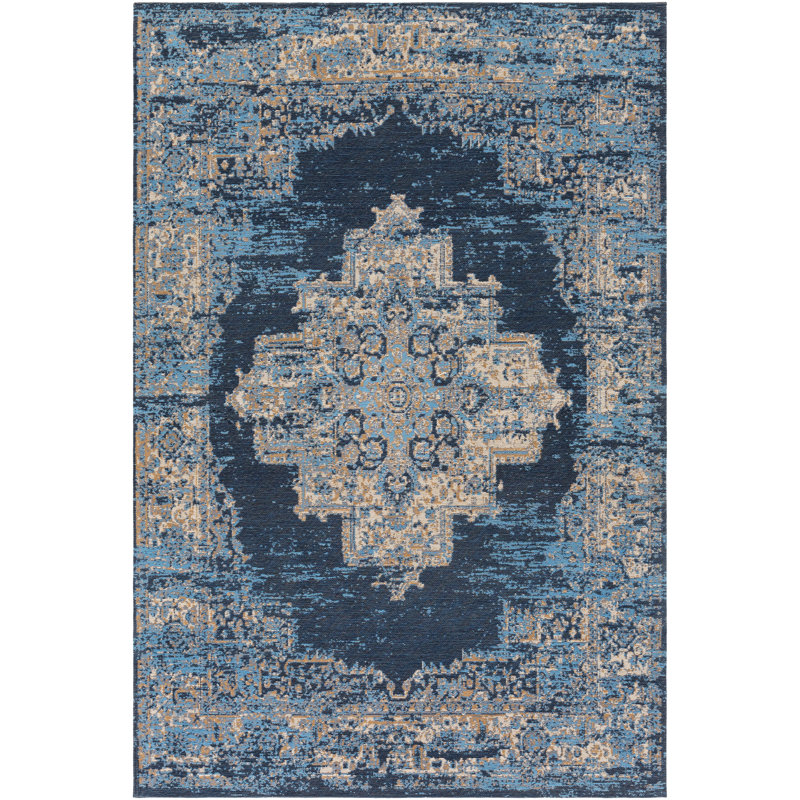 Oriental Indoor Rug, Rectangle 5' x 7'6"