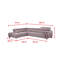 Ashauntae Leather Corner Sofa-370749735-356653779
