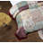Bohemian Luxury Burgundy Cotton Patchwork Quilt Set-781968192
