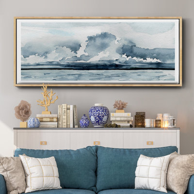 «Passing Rain Storm II», toile encadrée