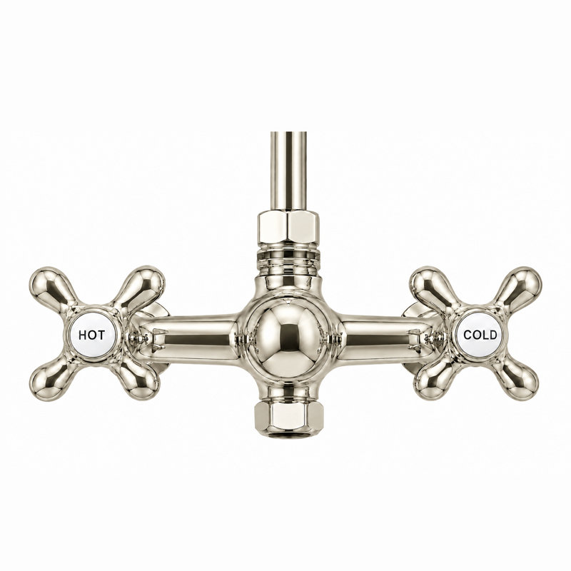 Système de douche 60 po Exposed, Nickel poli