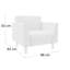 Callier 88cm Wide Armchair-23538806
