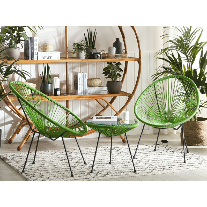 Broseley 2 Seater Bistro Set, Green