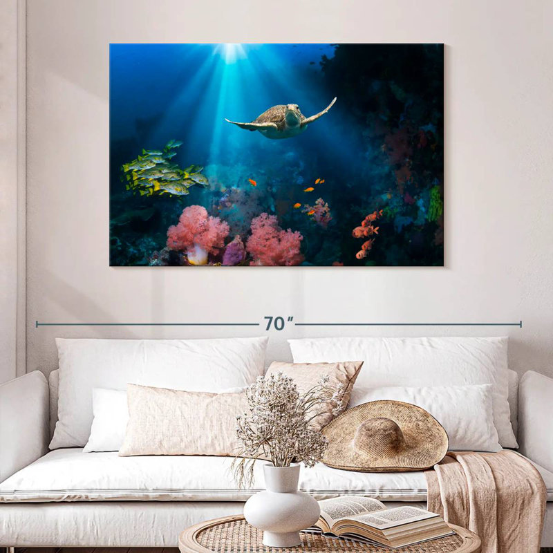 Brampt Ocean Underwater, 32" H x 48" W