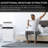 Whynter 12000 BTU Dual Hose Portable Air Conditioner and Heater for 400 sq. ft.