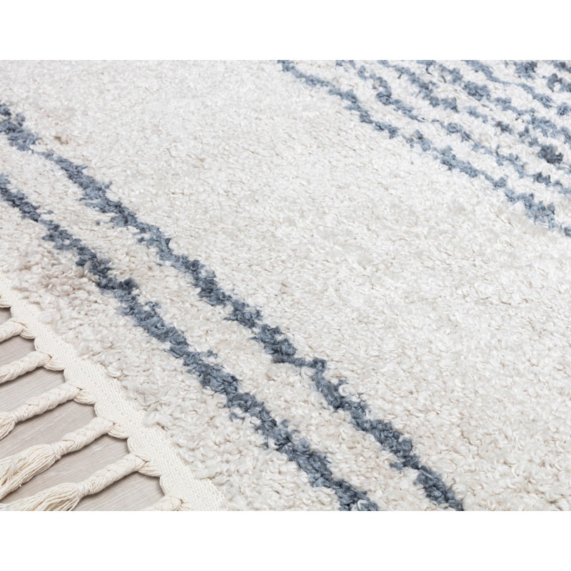 Collett Bennett Modern Ice Frost Area Rug, Rectangle 2'6" x 4'