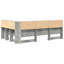 Storage Headboard With Shelf 120 Cm Engineered Wood-1527617534-1527617520