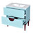 Modern Bathroom Vanity With Ceramic Sink, Wood Bathroom Storage Cabinet With 2 Drawers