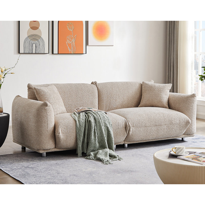 Canapé 85,8 po Mid-Century, Camel