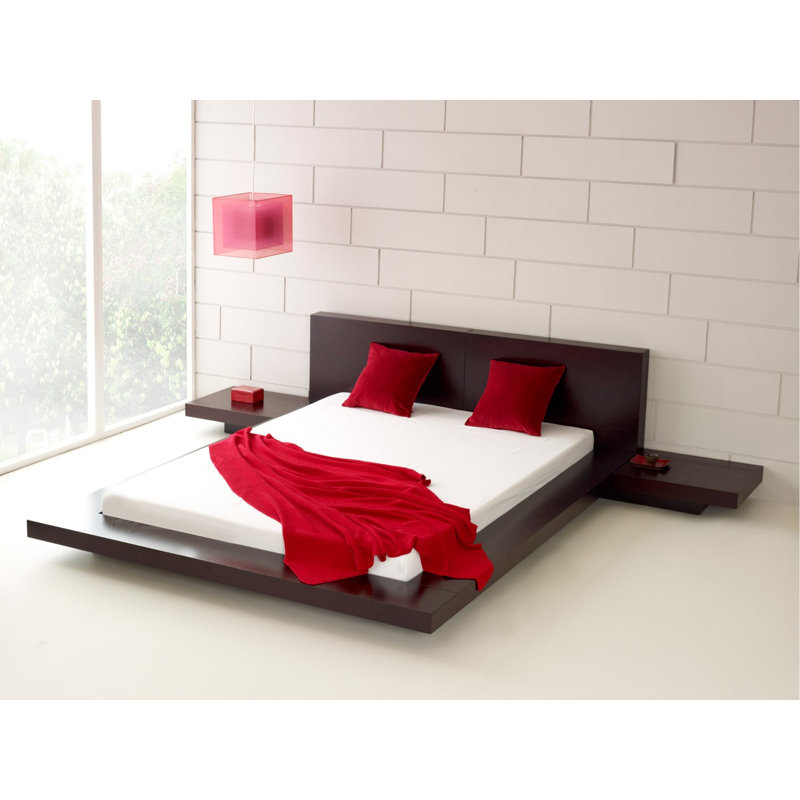 Almalik Panel Bed, Queen, Espresso