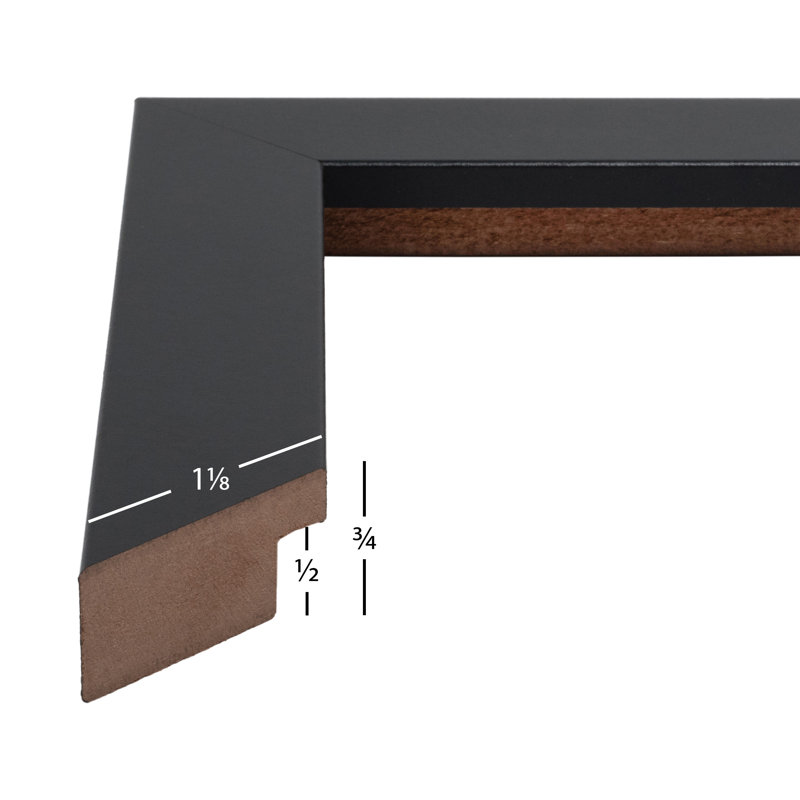 Leotha Black Picture Frame - Set of 6