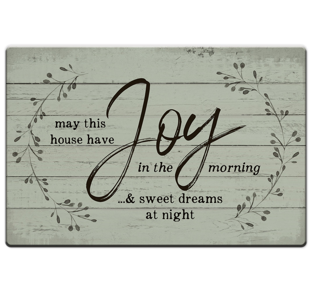 Davila Memory Foam Water Resistant Anti-Fatigue Non-Skid Kitchen Mat August Grove®